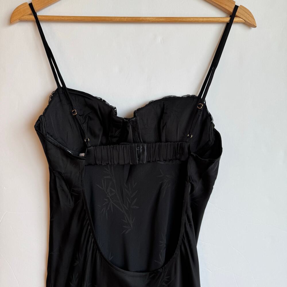 Rumored Negroni Black Lace Midi Slip Dress Fairy Grunge Witchy Y2K Size Medium - Picture 9 of 16